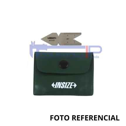 FOTO REFERENCIAL MEDIDOR ANGULO DE CENTRO 60grado INSIZE - Imagen 1
