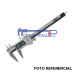 PIE DE METRO DIGITAL 6X200MM (ZINC ALLOY) INSIZE
